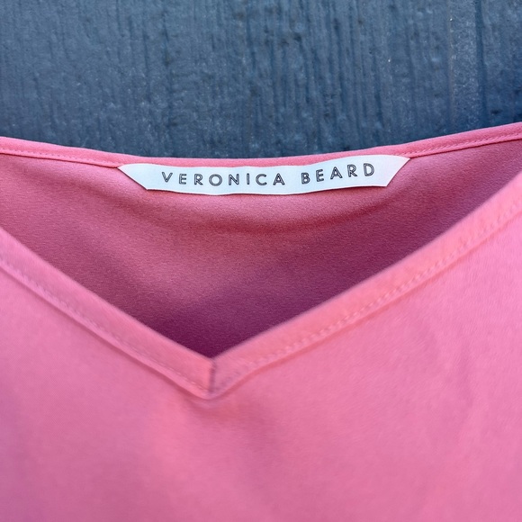 Veronica Beard Silk Cami Tank Pink Size Medium - Picture 5 of 8